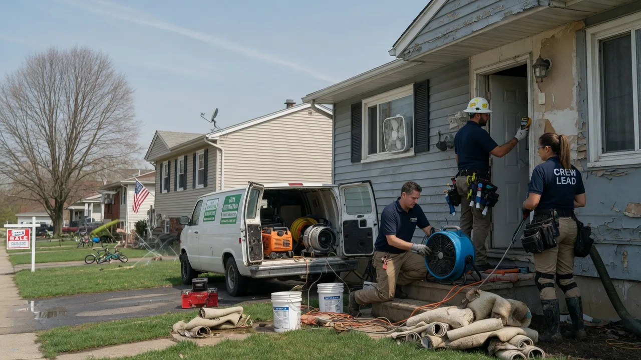 Flood Cleanup in Calhoun City, MS near me