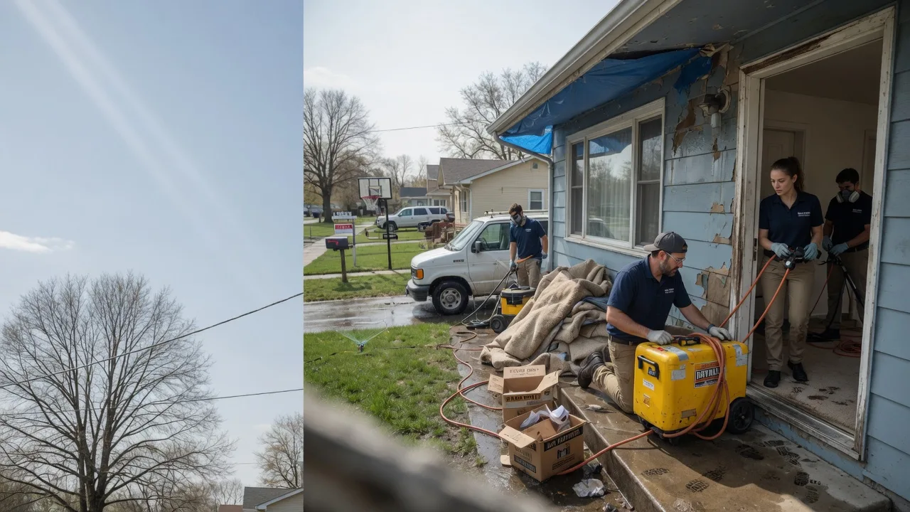 Basement Flood Cleanup in Calhoun City, MS near me